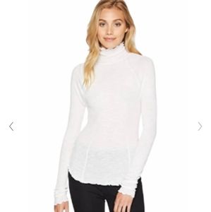 Intimately Free People Long Sleeve Mock Neck Top
